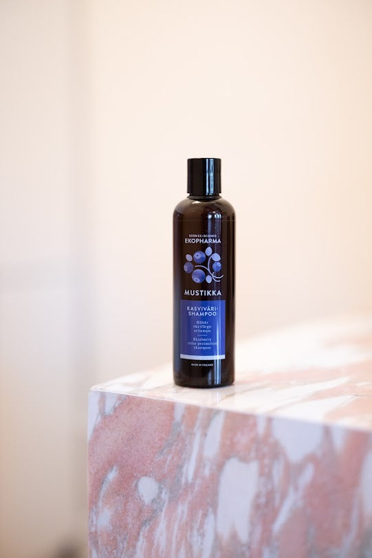 Ekopharma Mustikka Kasvivärishampoo hajusteeton 250ml